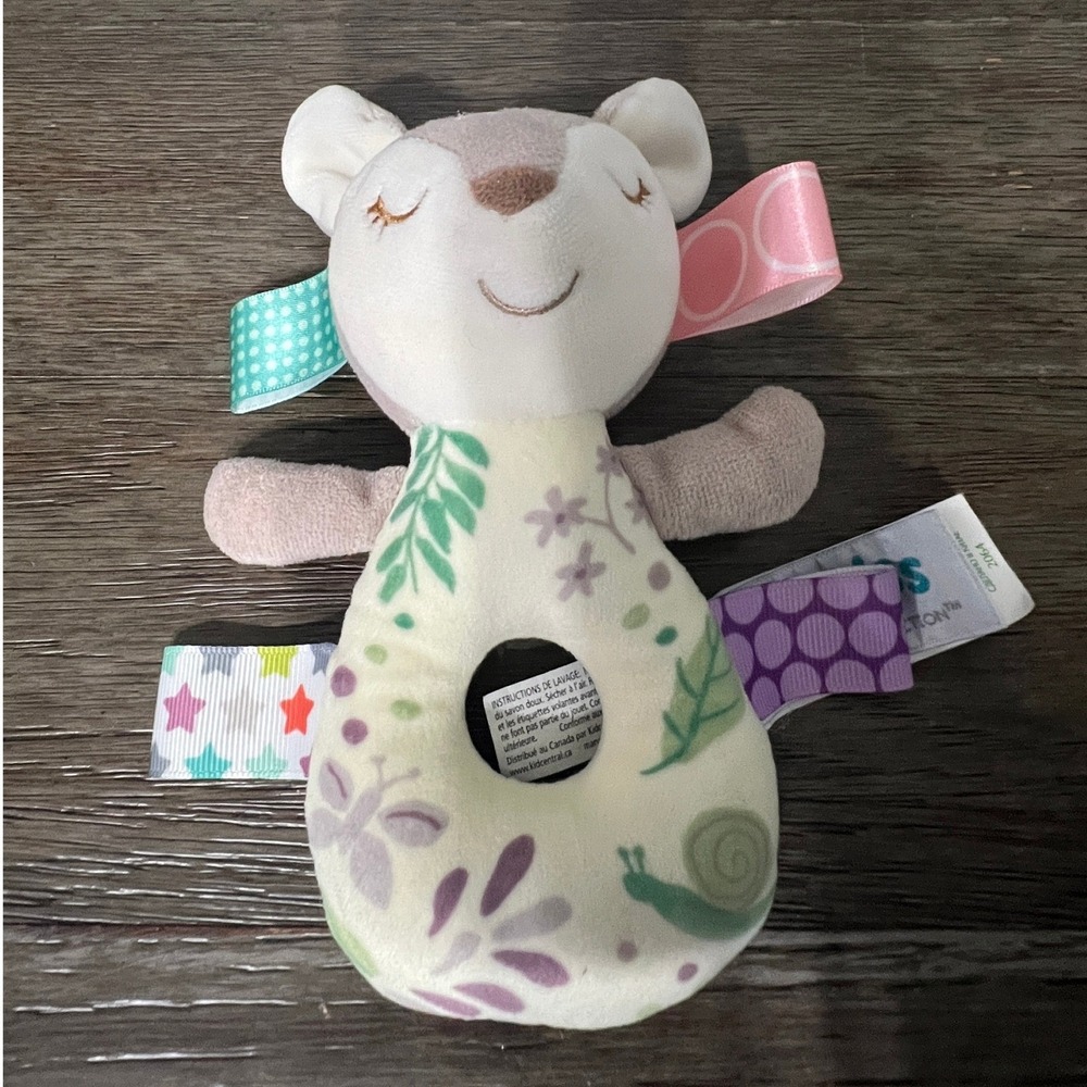 Mary Meyers Taggies Flora Fawn Plush Rattle